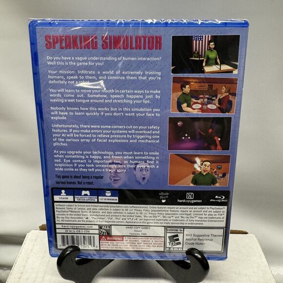 Speaking Simulator Sony Playstation 4 PS4 Affable Hard Copy Video Games Sealed - Picture 2 of 8